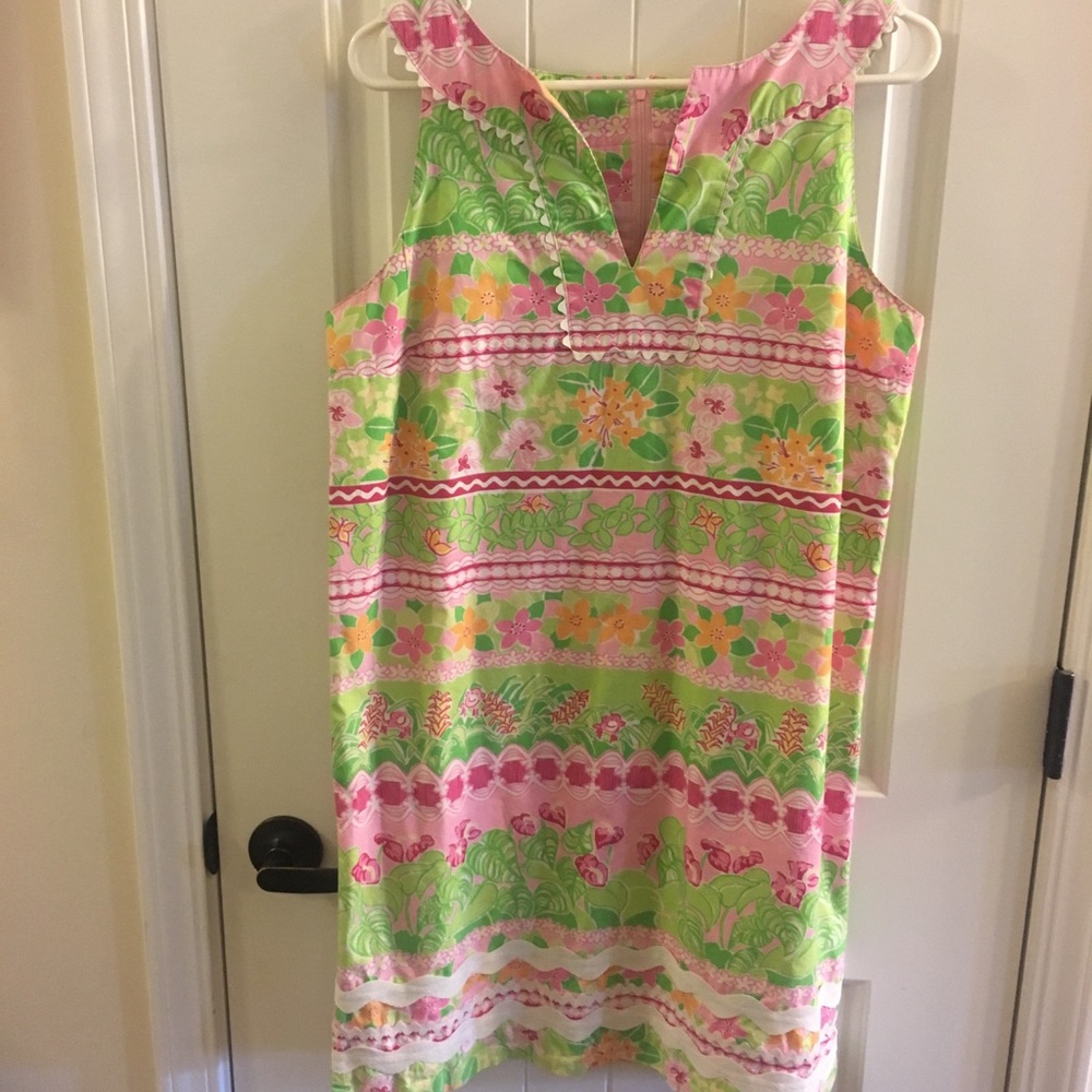 Colorful Floral Sleeveless Dress